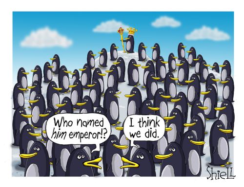"Who named him emperor!?"