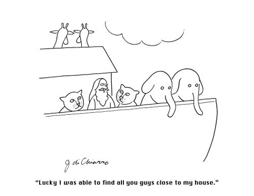 "Lucky I was able to find all you guys close to my house."