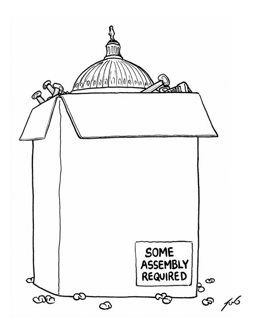 The White House: Some Assembly Required.