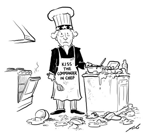Kiss the Commander in Chef
