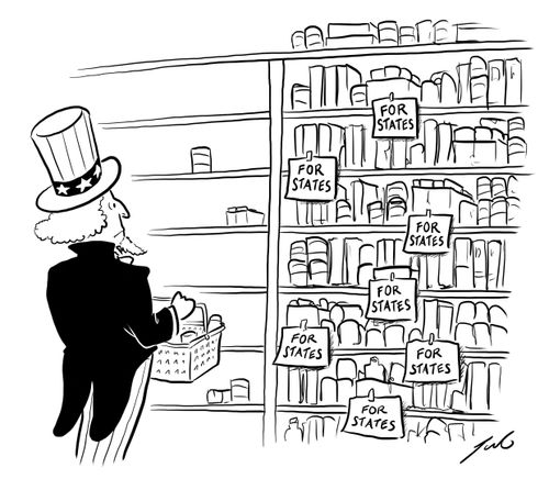 Uncle sam goes shopping