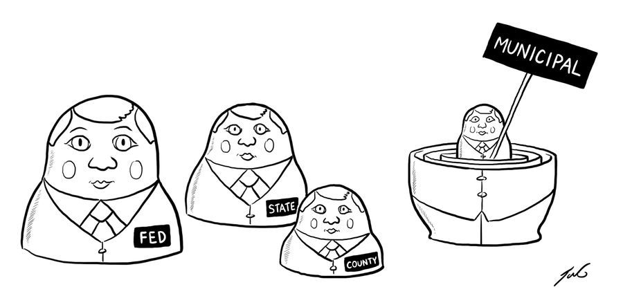 Government Nesting Dolls