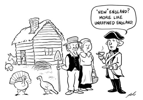 "'New England?' More like unrefined England."