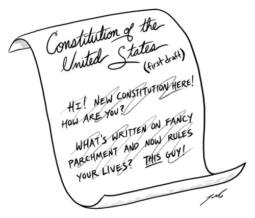 Constitution of the United States (First Draft)