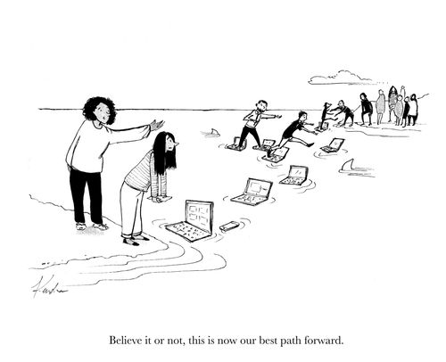 "Believe it or not, this is now our best path forward."