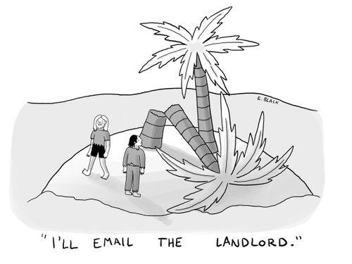 "I'll email the landlord."