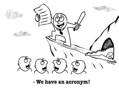 "We have an acronym!"