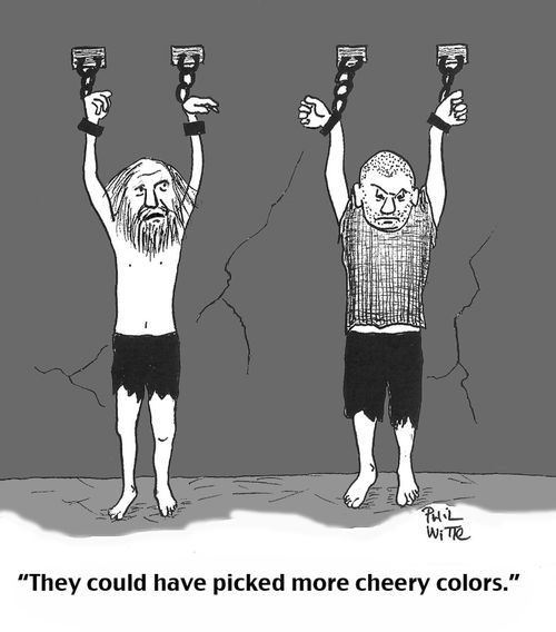 "They could have picked more cheery colors."
