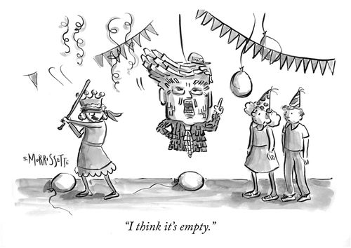 "I think it's empty."
