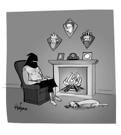 An executioner's trophies