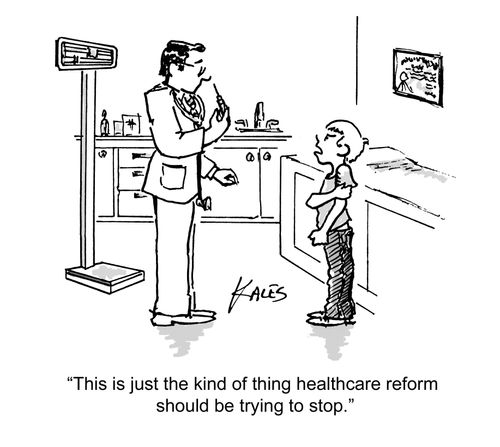 "This is just the kind of thing healthcare reform should be trying to stop."