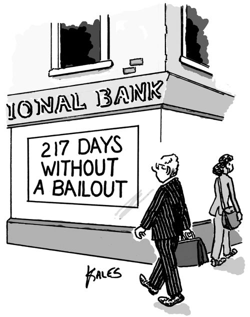 217 days without a bailout