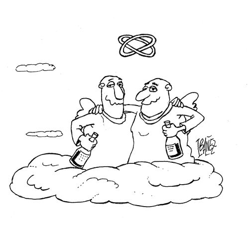 Two drunken angels