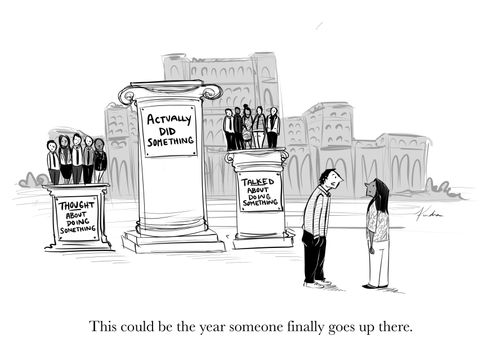 "This could be the year someone finally goes up there."