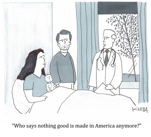 "Who says nothing good is made in America anymore?"