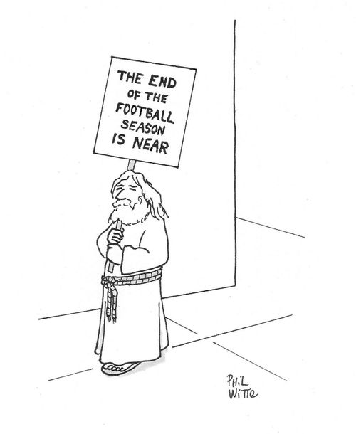The end of the football season is near 