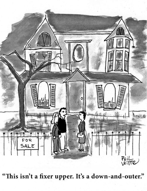 "This isn't a fixer upper. It's a down-and-outer."