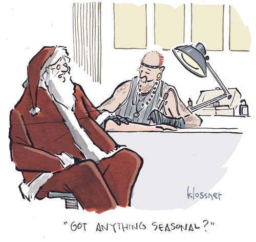"Got anything seasonal?"