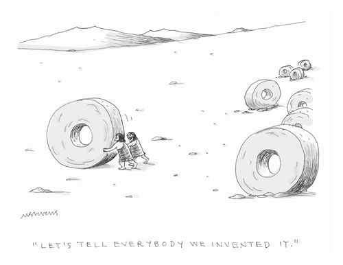"Let's tell everybody we invented it."