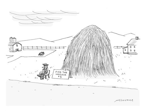 Find the needle in the haystack: $5