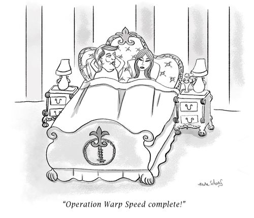 "Operation Warp Speed complete!"