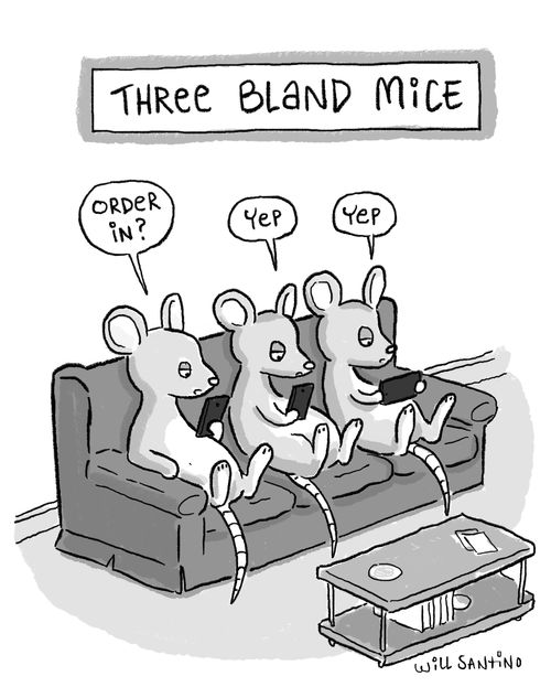Three Bland Mice