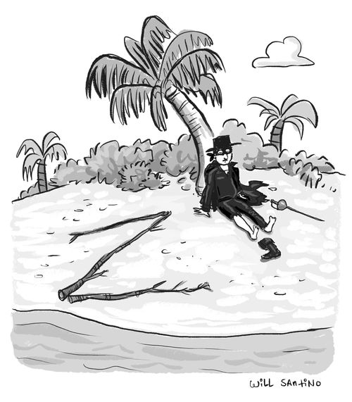 Shipwrecked Zorro
