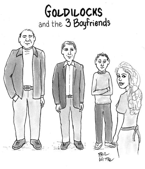 Goldilocks and the three boyfriends.