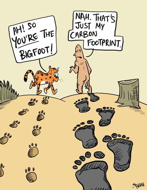 Bigfoot Carbon Footprint.