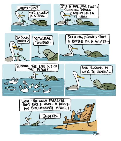 Plastic Straws Marvel