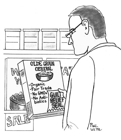 Guilt-relief olde grain cereal.