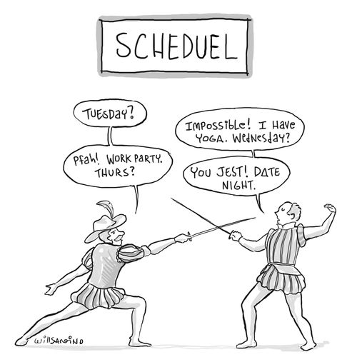 Scheduel.