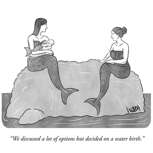 "We discussed a lot of options but decided on a water birth."