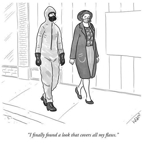 "I finally found a look that covers all my flaws."