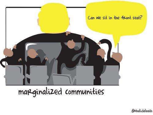 Marginalized Communities: "Can we sit in the front seat?"