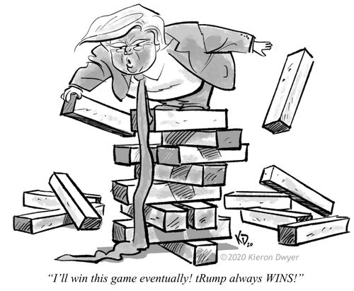 "I'll win this game eventually! tRump always wins!"