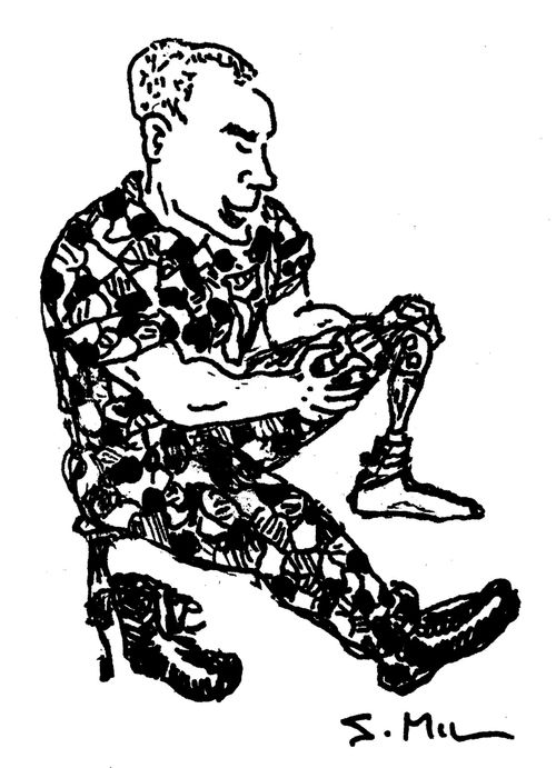 Injured Veteran