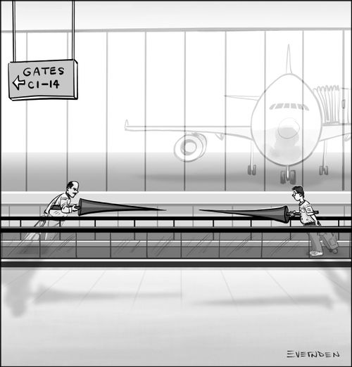 Airport Joust.