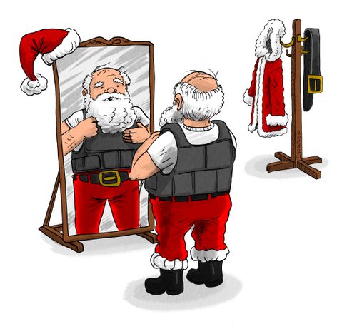 Bullet Proof Santa