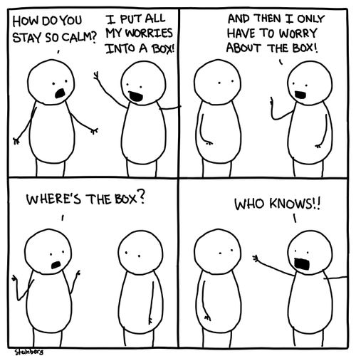 "How do you stay so calm?"