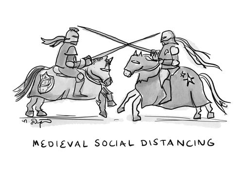 Medieval Social Distancing