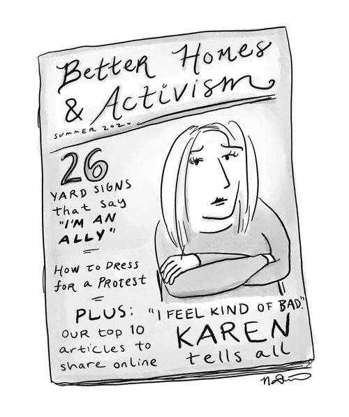 'Better Homes and Activism' magazine.