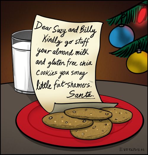 Angry Santa Letter