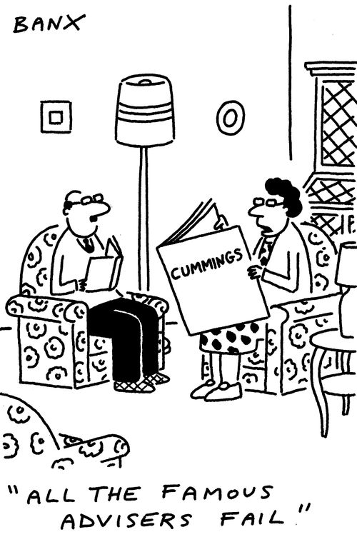 "All the famous advisers fail."