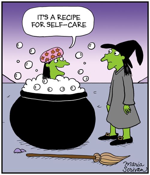 "It's a recipe for self-care."