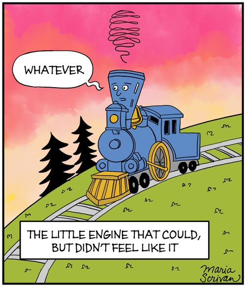 The little engine that could, but didn't feel like it