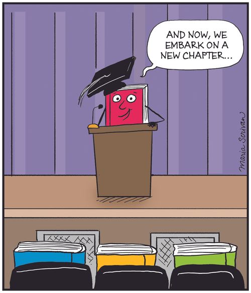 "And now, we embark on a new chapter..."