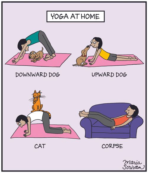 Yoga at home