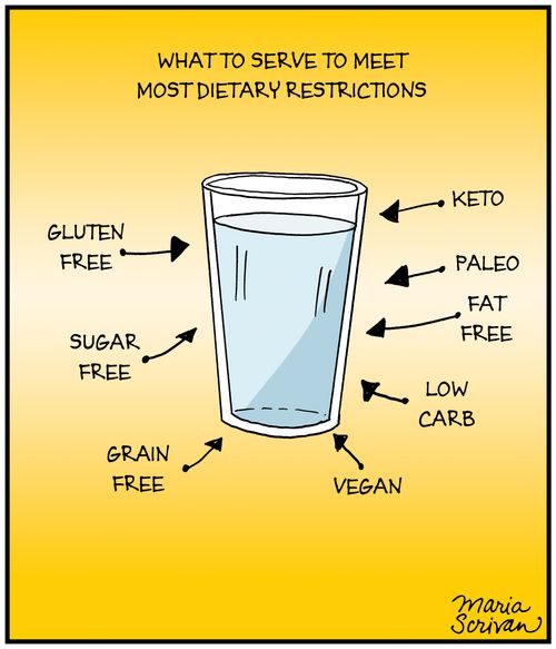 What to serve to meet most dietary restrictions