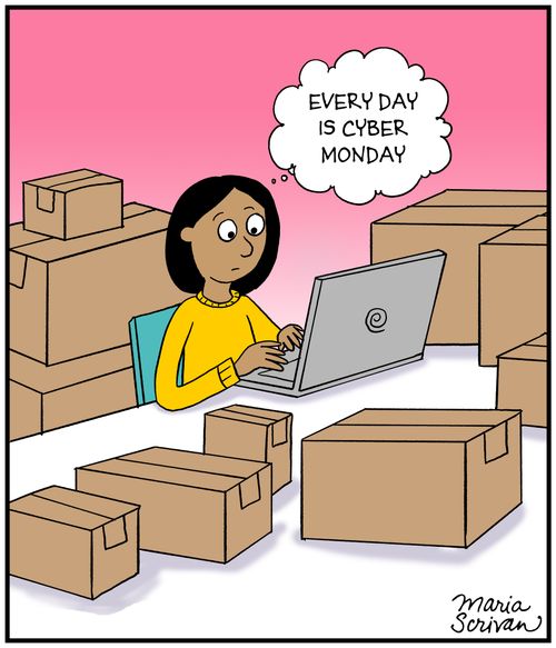 Everyday is cyber Monday.